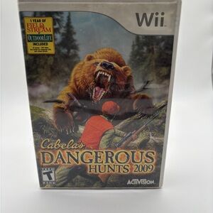 Active USA Cabela's Dangerous Hunts 2009 for Wii